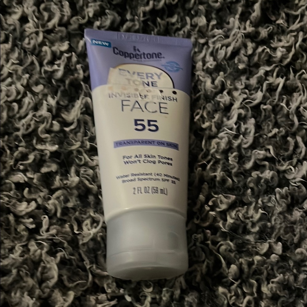 NWT Coppertone Invisible Touch Sunscreen SPF 55